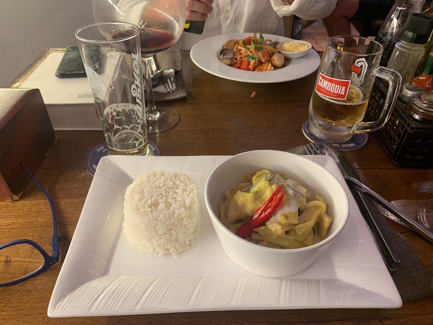 From the kitchen